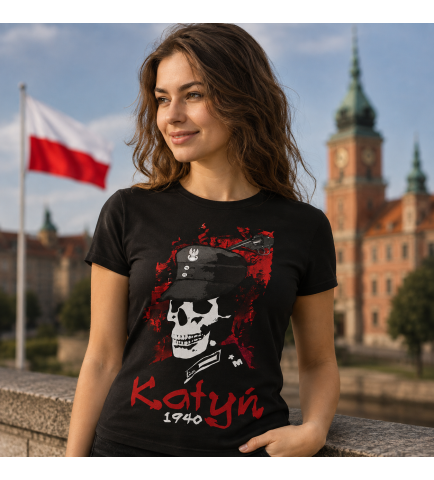 KOSZULKA DAMSKA KATYŃ